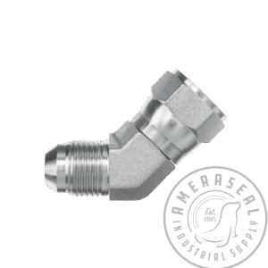 45° Elbow Swivel - Male JIC x Female JIC - 6502