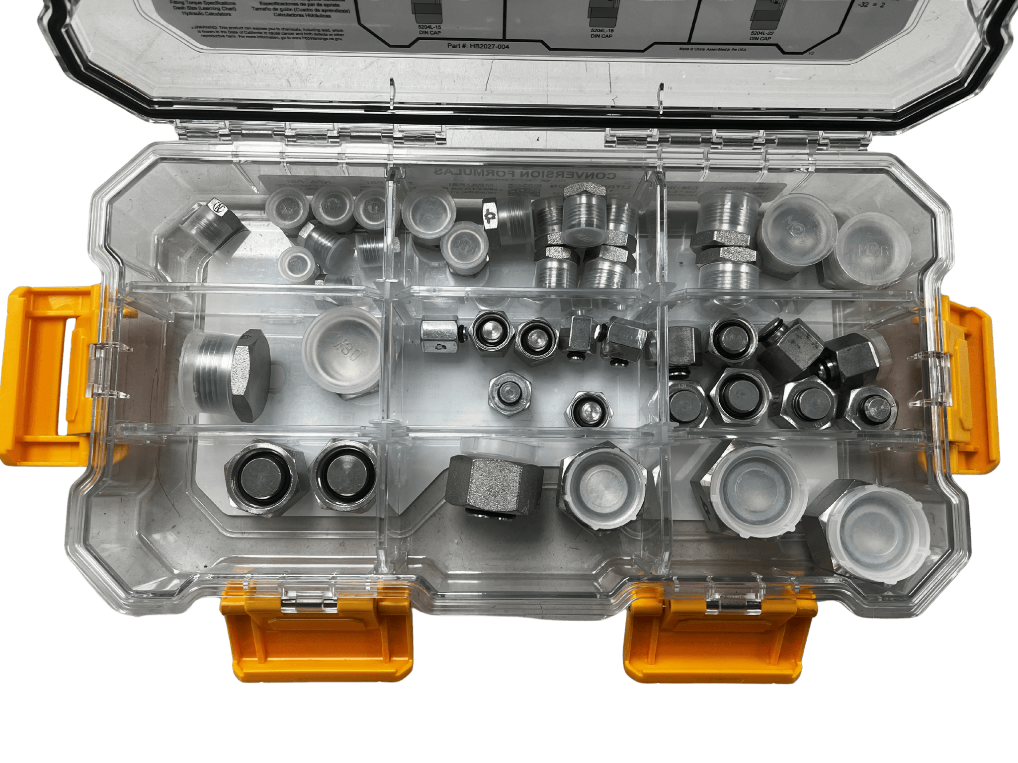 Metric Light DIN Cap and Plug Kit - Image 3