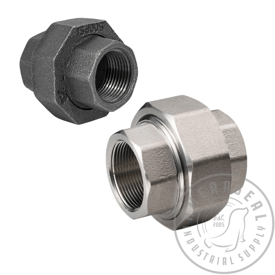 Pipe Unions – BMI & 316 Stainless Steel (Sch 40)