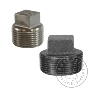 Square Head Plugs – BMI & 316 Stainless Steel (Sch 40)