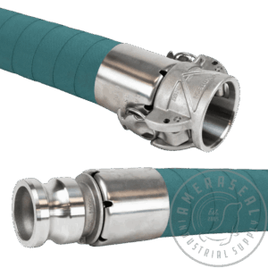 Premade Chemical Transfer Hose W/ M x F Camlocks