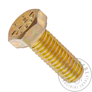 Grade 8 Yellow Zinc Hex Head Cap Screws